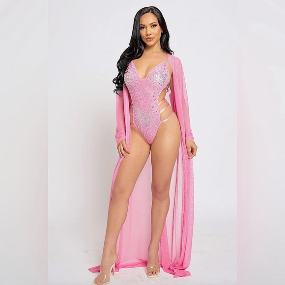 Banjul Bodysuit and Cover-up - Picture 1 of 15